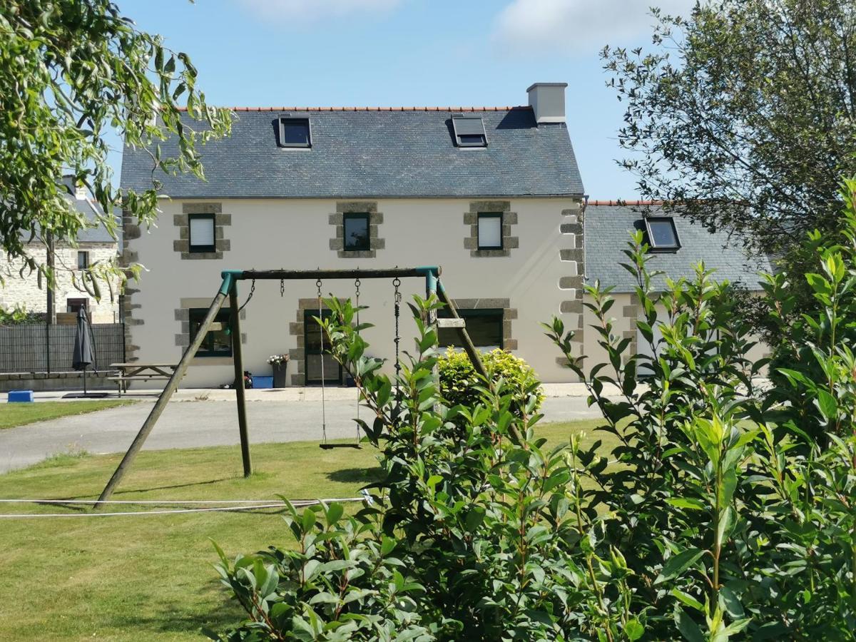 Maison De Campagne Spacieuse Villa Ploudalmézeau Exterior foto